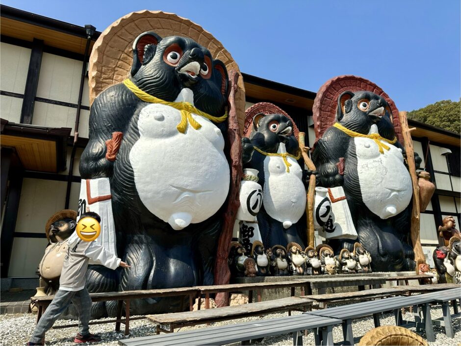 信楽焼で有名な信楽にいってきました