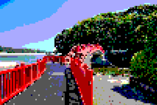 画像をドット絵化してみる
