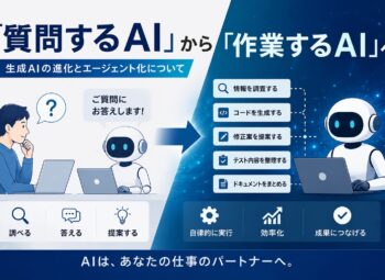 「質問するAI」から「作業するAI」へ