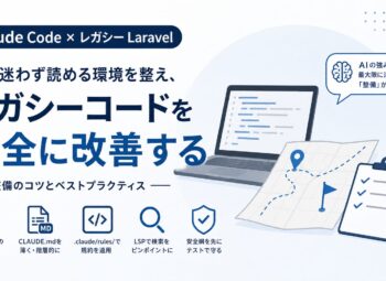 10年もののLaravelに、Claude Codeをどう『効かせる』か ── レガシー読解のための環境整備