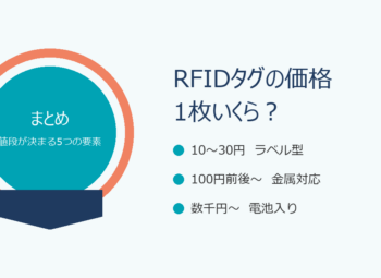 RFIDタグの価格・単価相場｜1枚いくら？値段が決まる5つの要素